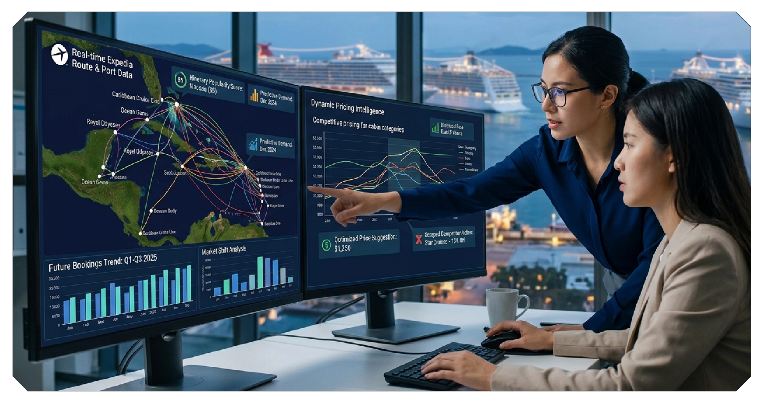 Future of Cruise Market Analysis with Expedia Datasets